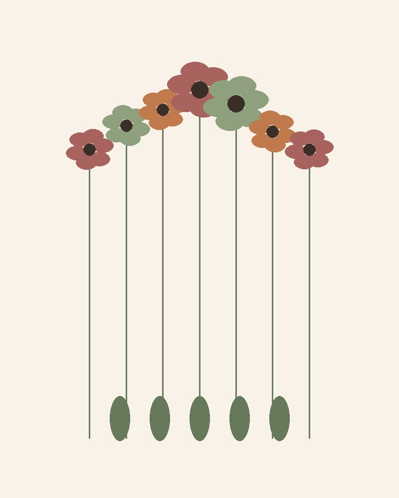 Thistle and Bloom arrangement